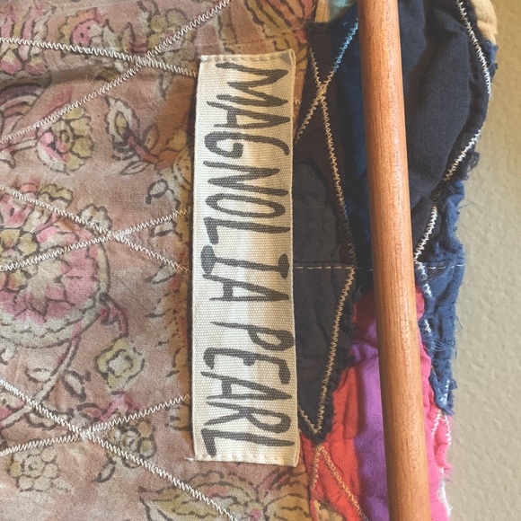 Magnolia Pearl Sitara Patchwork Kimono Jacket Free People - Picture 8 of 9